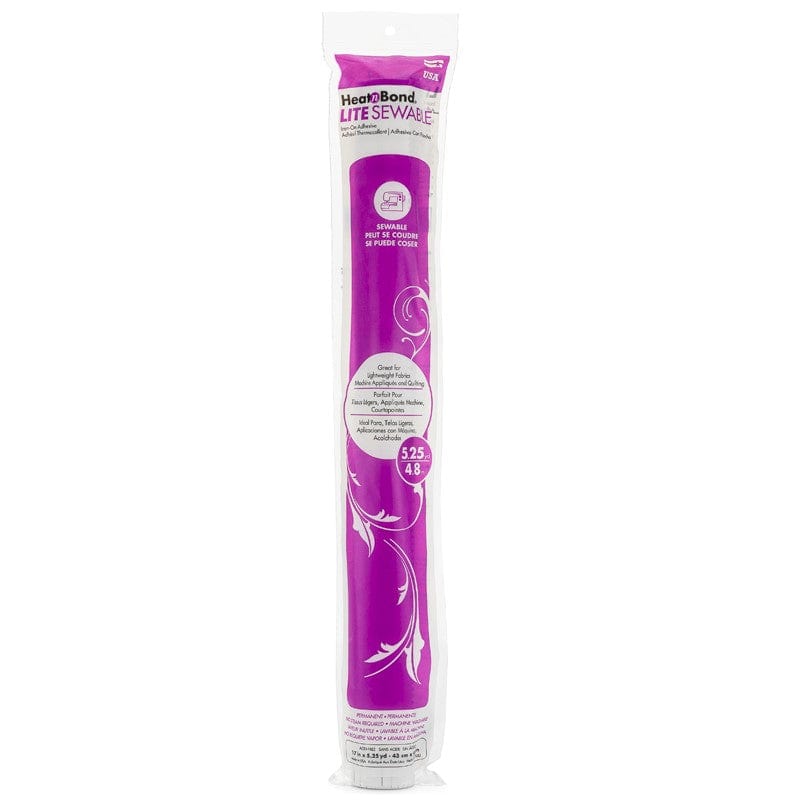 HeatnBond Lite Iron-On Adhesive, 17 in x  5.25 yds