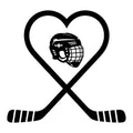 Hockey Silhouettes Fabric Panel 7