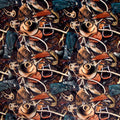 Brown Hoffman Sundown Digital Cuddle 58/60" Fabric Per Yard