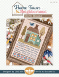 Home Town Neighborhood Bird House Cross Stitch April 2025