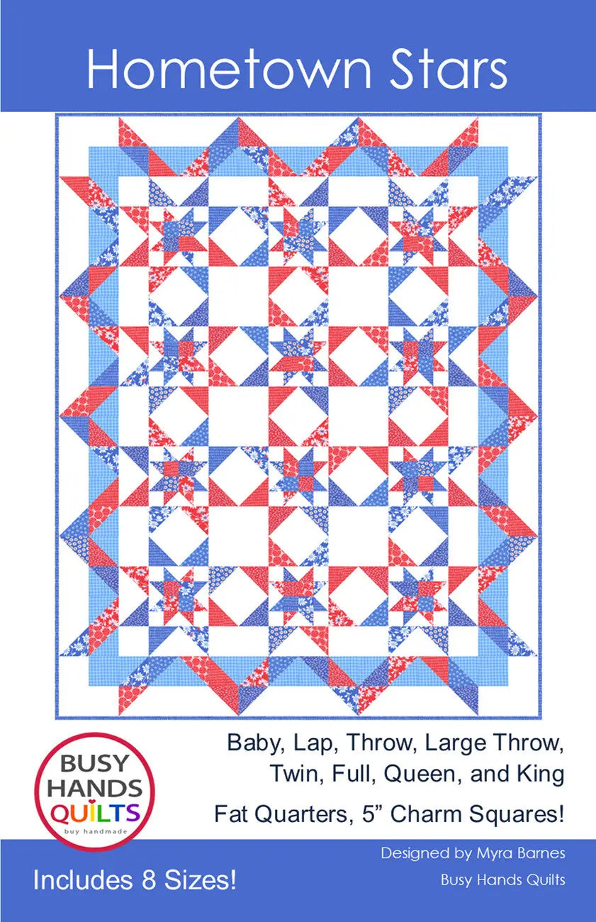 Hometown Stars Quilt Pattern