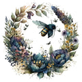 Honey Bees Fabric Panel 14