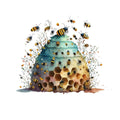 Honey Bees Fabric Panel 15