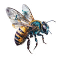 Honey Bees Fabric Panel 18