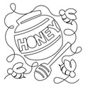 Honey E2E Pantograph for Quilting