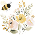 Honey Meadows Fabric Panel 15