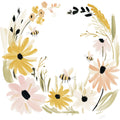 Honey Meadows Fabric Panel 28