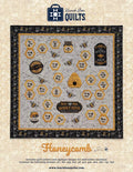 Honeycomb Applique Machine Embroidery Quilt Pattern with Redemption Code and CD