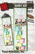 Hoppy Easter with 6in Easter Eggs hanger