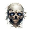 Horror Skulls Fabric Panel 6