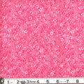 Hot Pink Confetti Floral 45" wide Fabric per yard