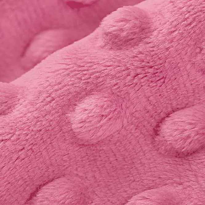 Hot Pink Cuddle Dimple 58/60" Fabric per yard