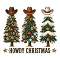 Howdy Christmas Fabric Panel 1