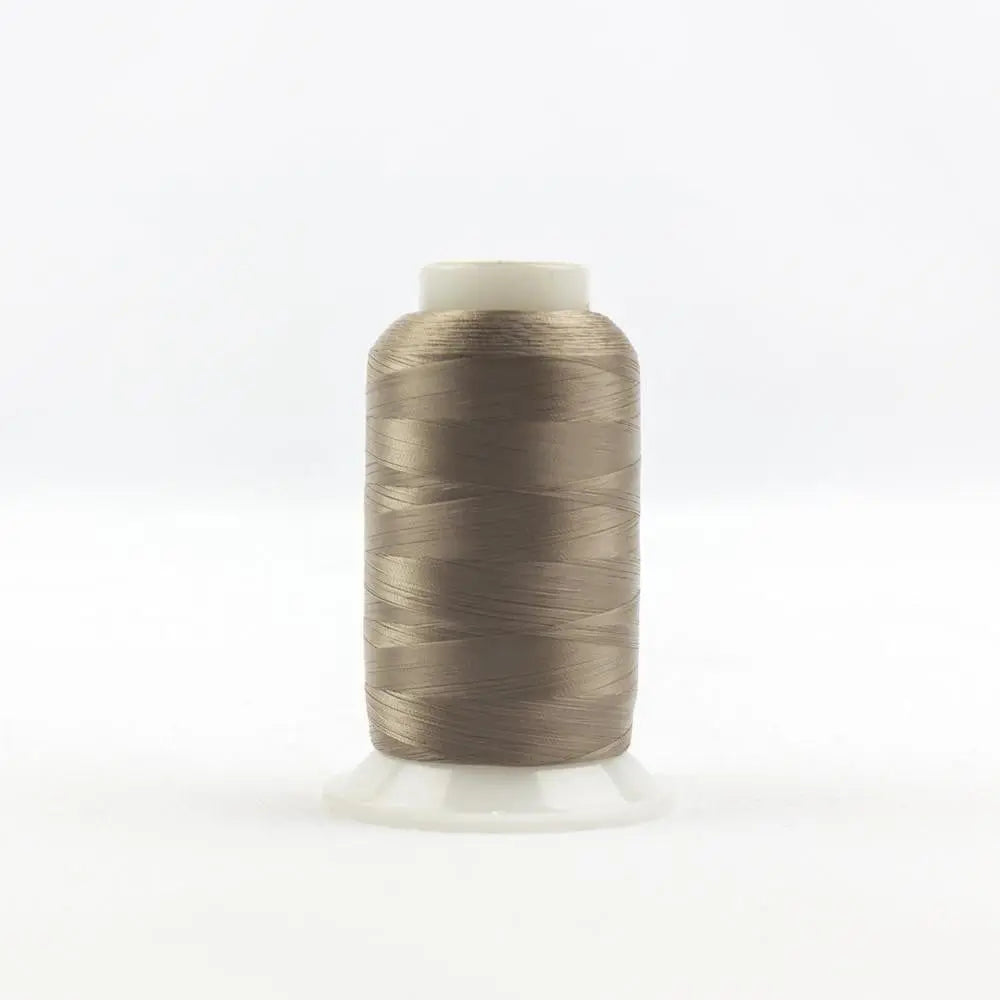 IF114 - InvisaFil™ 100wt Cottonized Polyester Brown Grey Thread
