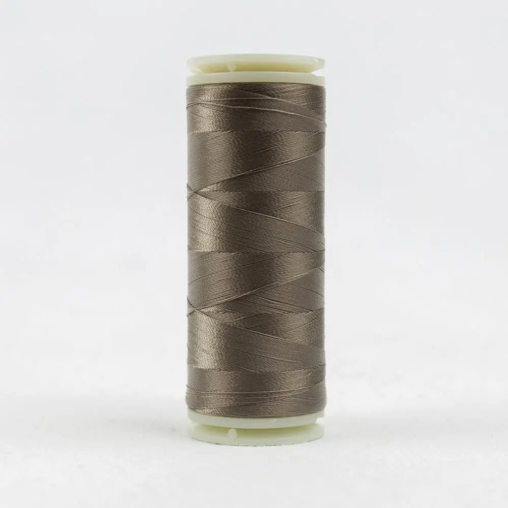 IF114 - InvisaFil™ 100wt Cottonized Polyester Brown Grey Thread