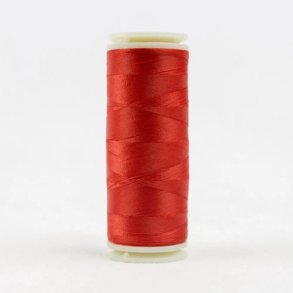 IF202 - InvisaFil™ 100wt Cottonized Polyester Red Thread