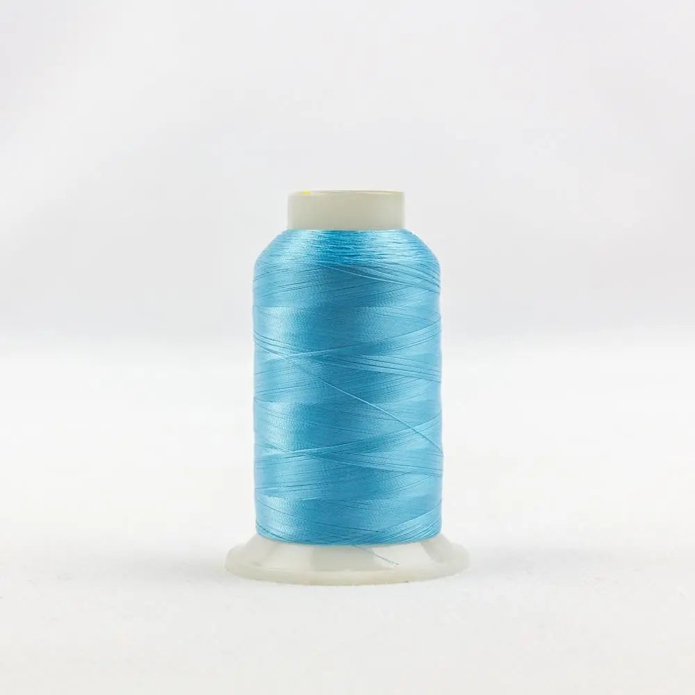 IF716 - InvisaFil™ 100wt Cottonized Polyester Bright Turquoise Thread