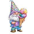 Ice Cream Gnome Fabric Panel 28