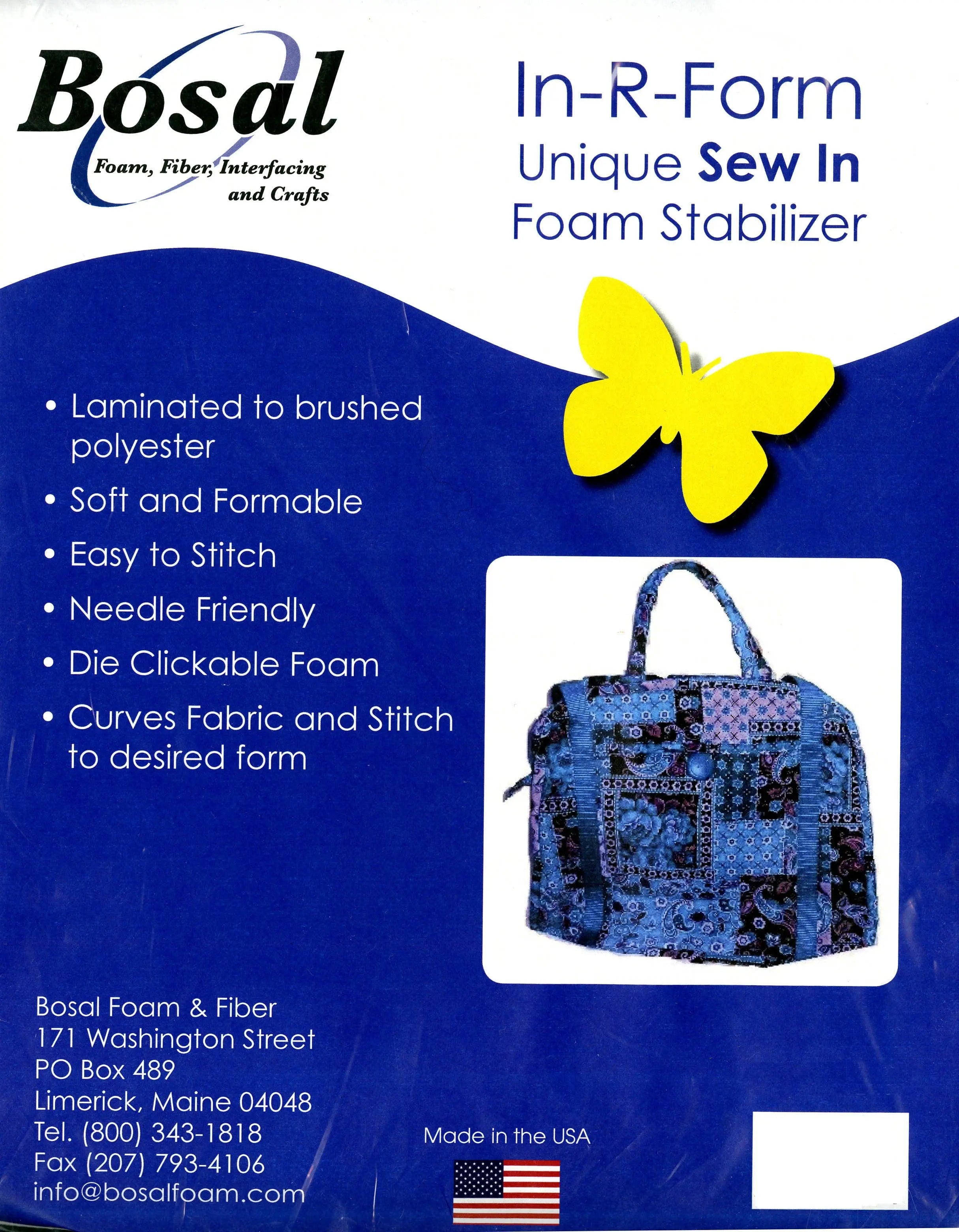 In-R-Form Sew in Foam Stabilizer 36in x 58in