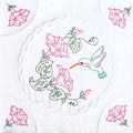 Interlocking Hummingbird & Morning Glories Quilt Block Set