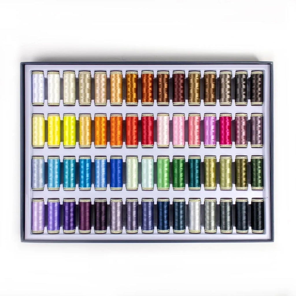 InvisaFil 100wt Cottonized Polyester Thread : Collector Set (400m)