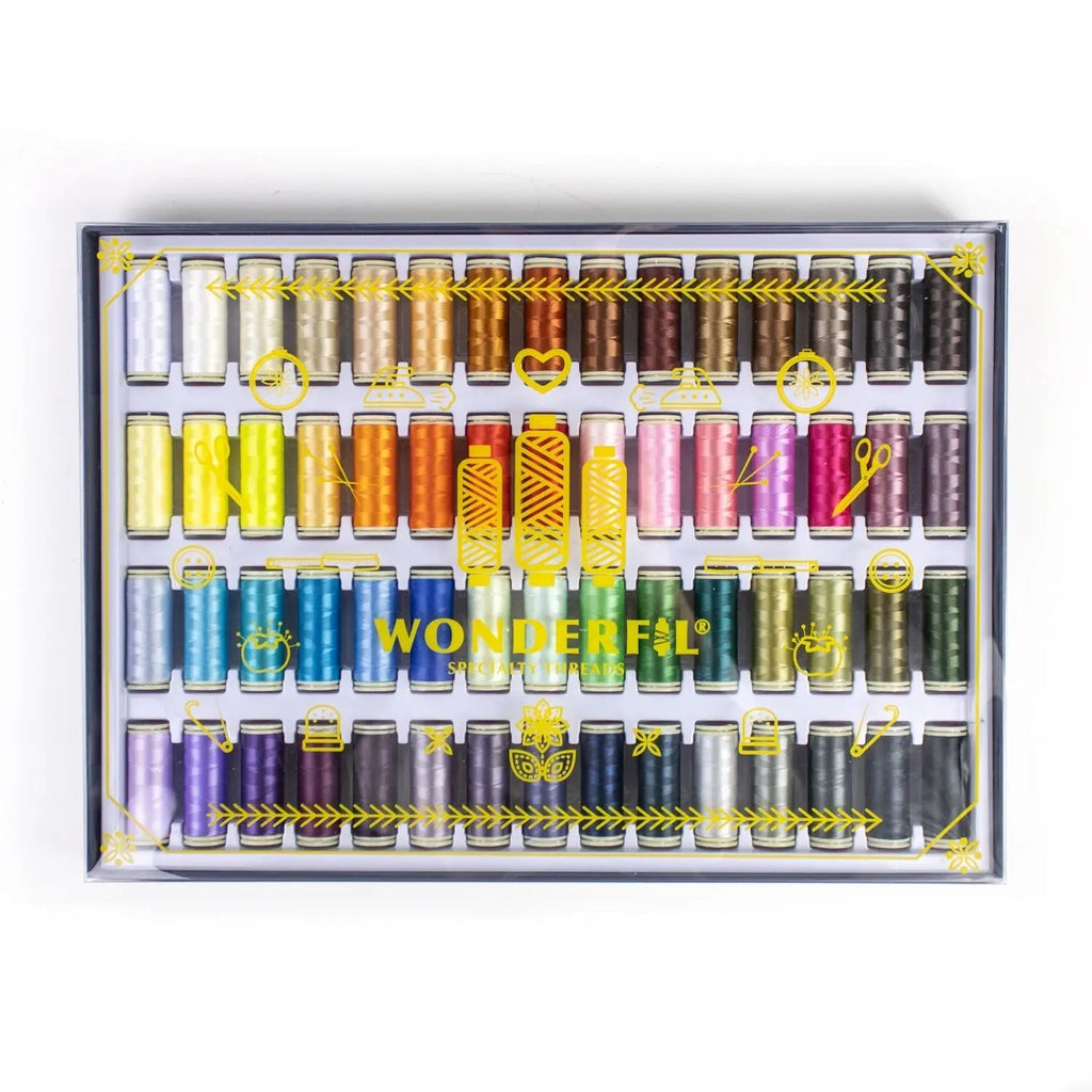 InvisaFil 100wt Cottonized Polyester Thread : Collector Set (400m)