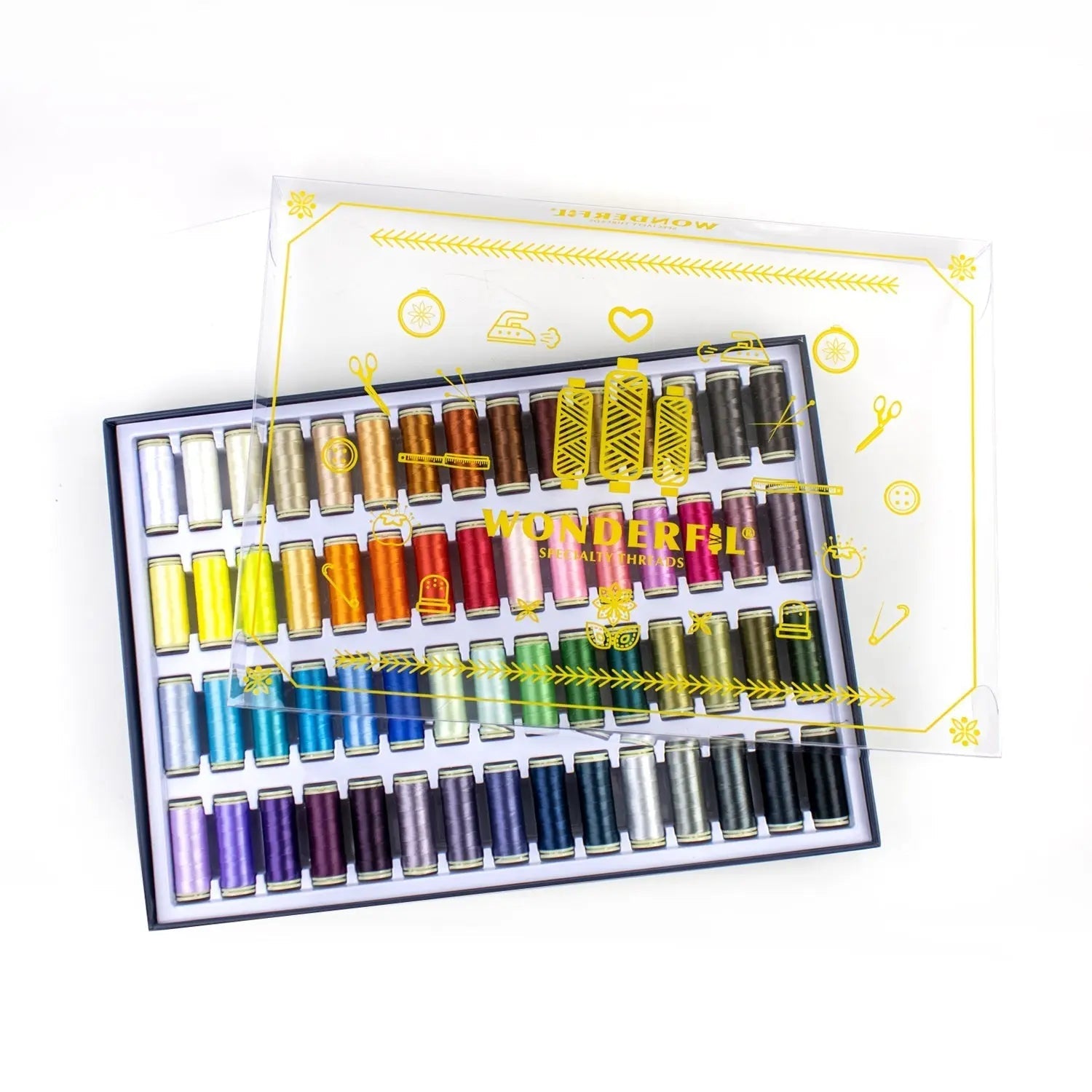 InvisaFil 100wt Cottonized Polyester Thread : Collector Set (400m)