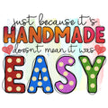 It's Handmade Fabric Panel