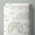 Ivory Moonlit Stroll 44"/45" Cotton Fabric Per Yard