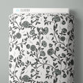 Ivory Rose Bramble 44"/45" Cotton Fabric Per Yard