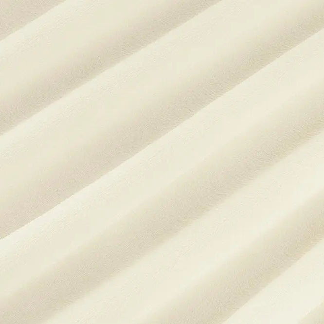 Ivory Solid Cuddle 3 58/60" Fabric per yard