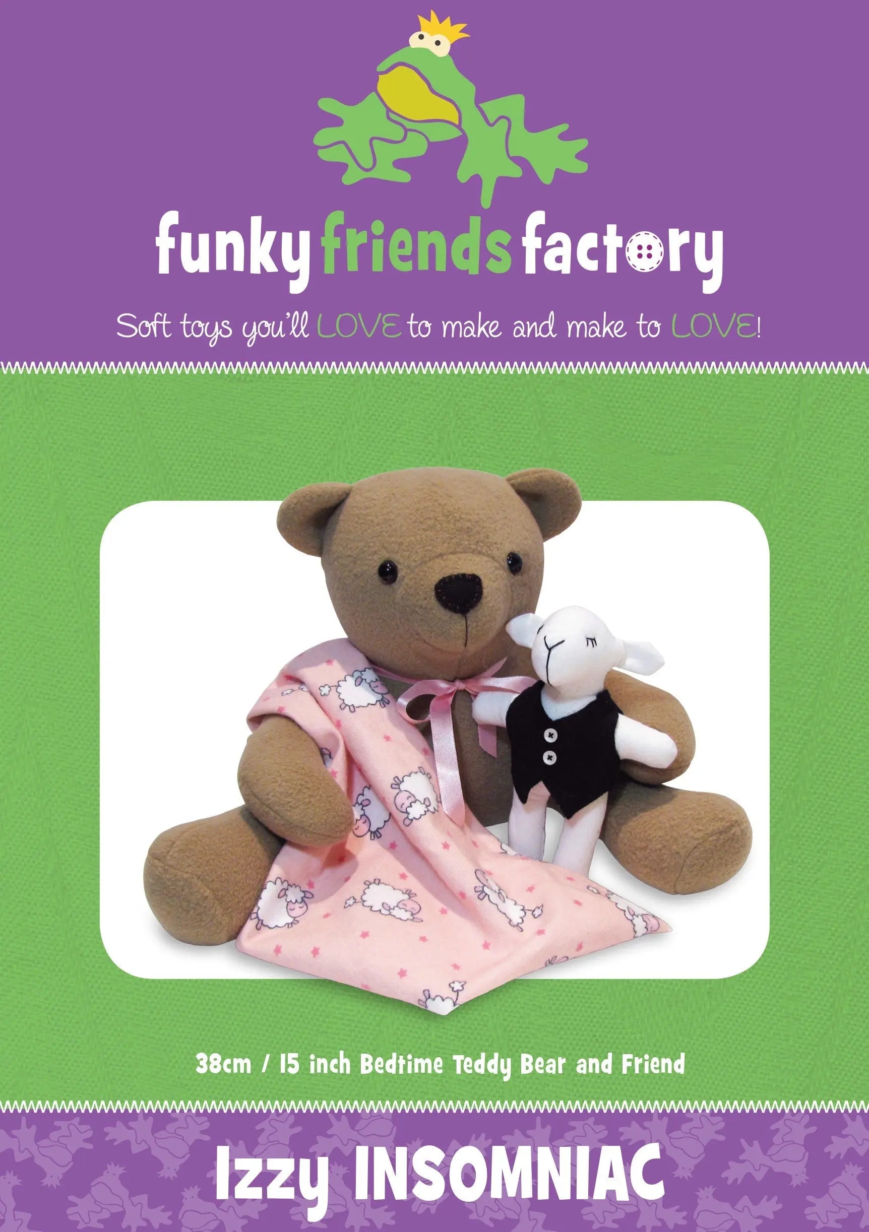 Izzy Insomniac Teddy Bear