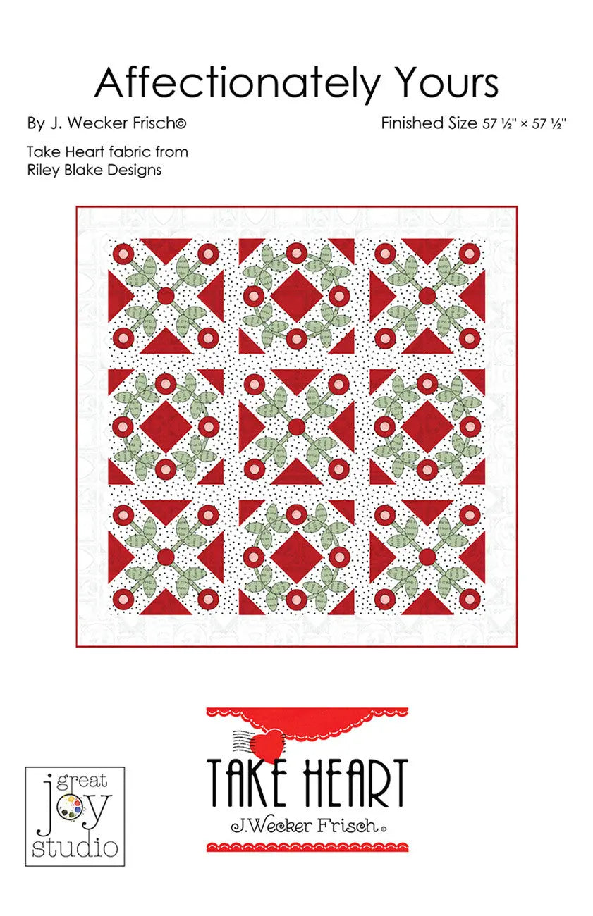 J Wecker Frisch Affectionately Yours Quilt Pattern