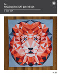JUNGLE ABSTRACTIONS: THE LION QUILT