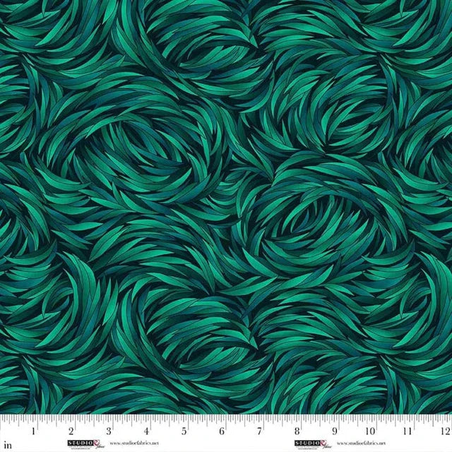 Jadite Tempest 108" Cotton Quilt Fabric Per Yard