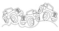 Jeeps E2E Pantograph for Quilting
