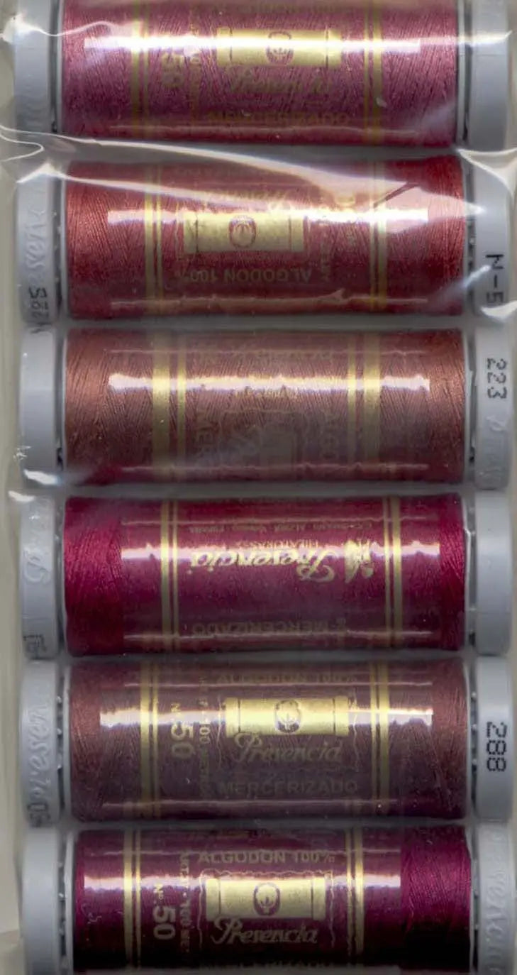 Jo Morton Cotton Sewing Thread Sampler Spice