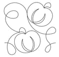 Just Pumpkins E2E Pantograph for Quilting