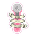 Just Roll Stickers 6pk