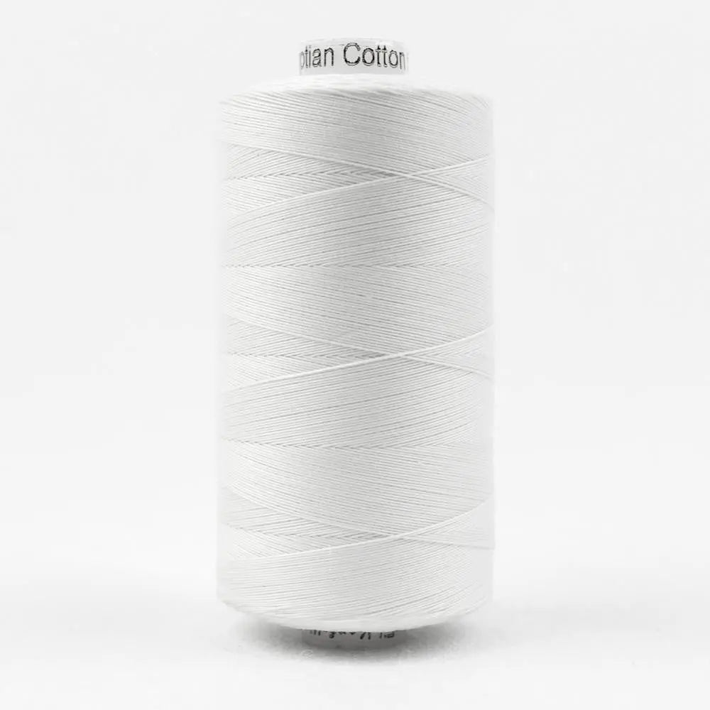 KT100 - Konfetti™ 50wt Egyptian Cotton White Thread