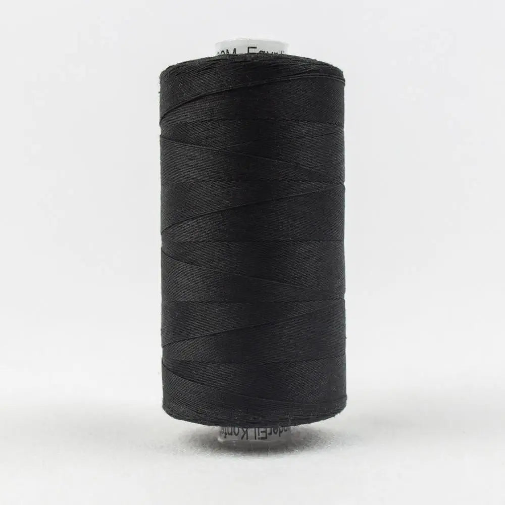 KT200 - Konfetti™ 50wt Egyptian Cotton Black Thread