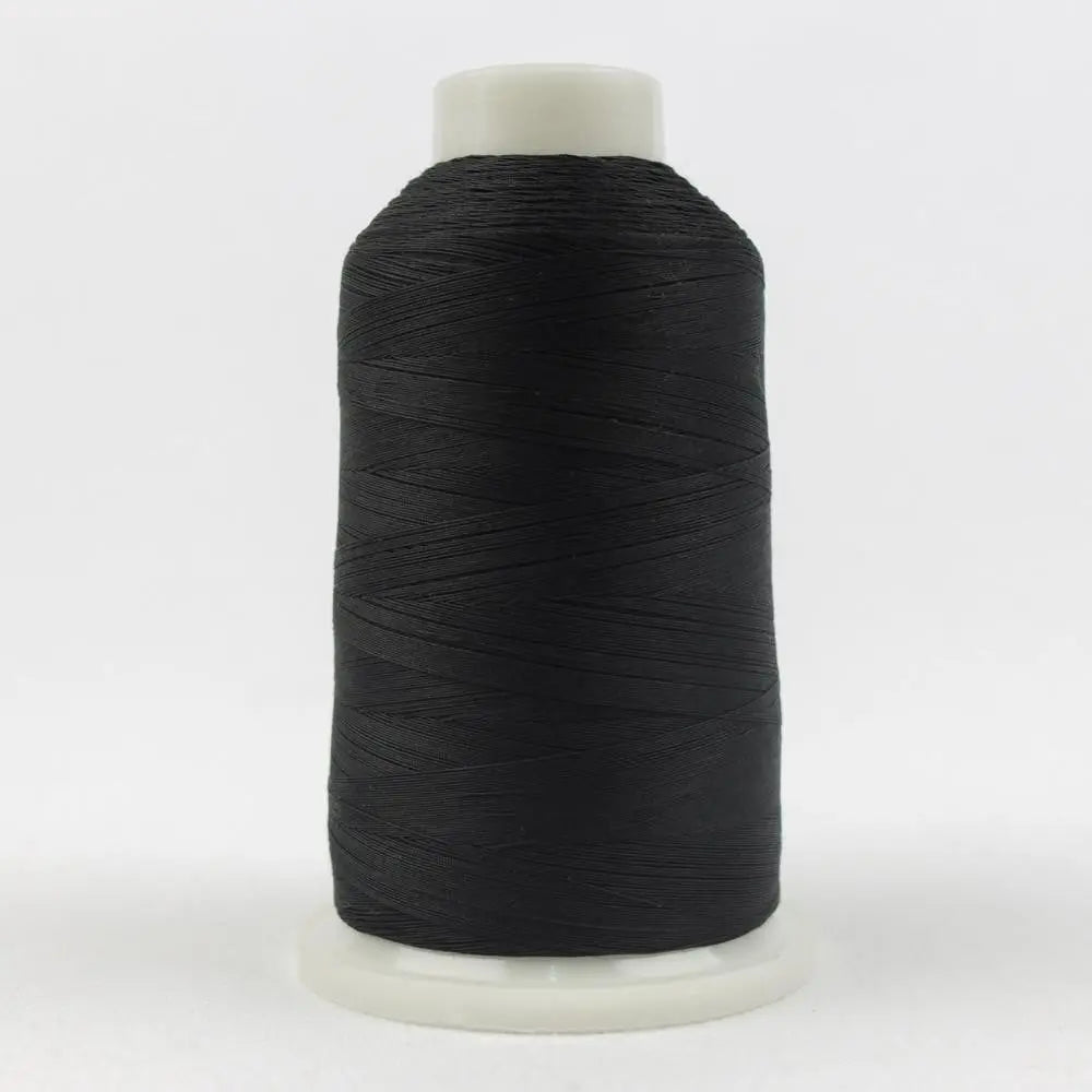 KT200 - Konfetti™ 50wt Egyptian Cotton Black Thread
