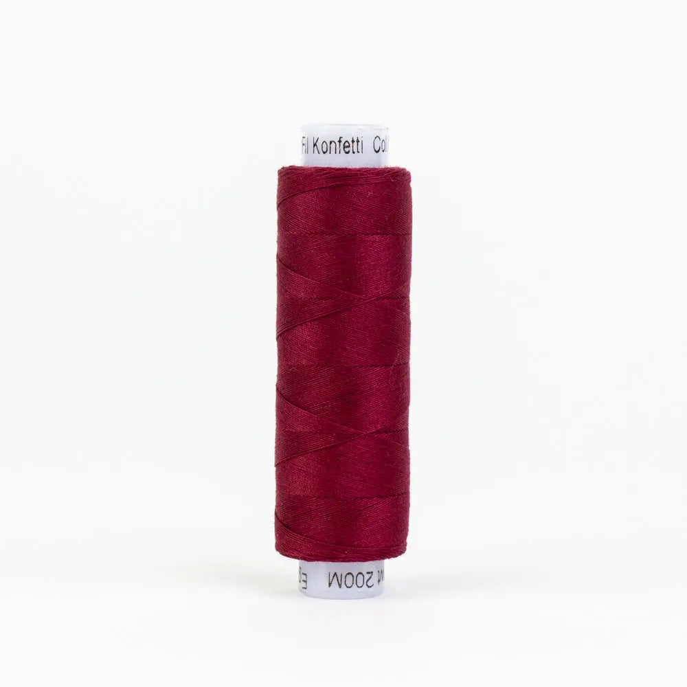KT301 - Konfetti™ 50wt Egyptian Cotton Burgundy Thread