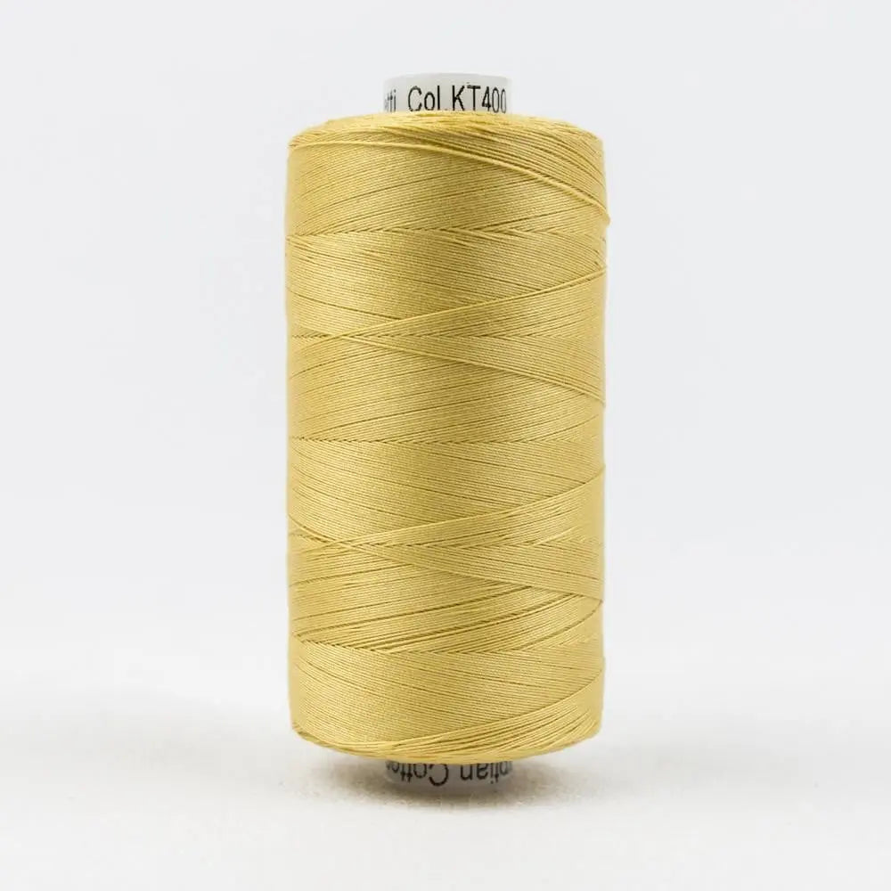 KT400 - Konfetti™ 50wt Egyptian Cotton Gold Thread