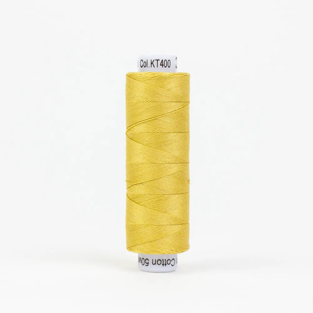 KT400 - Konfetti™ 50wt Egyptian Cotton Gold Thread