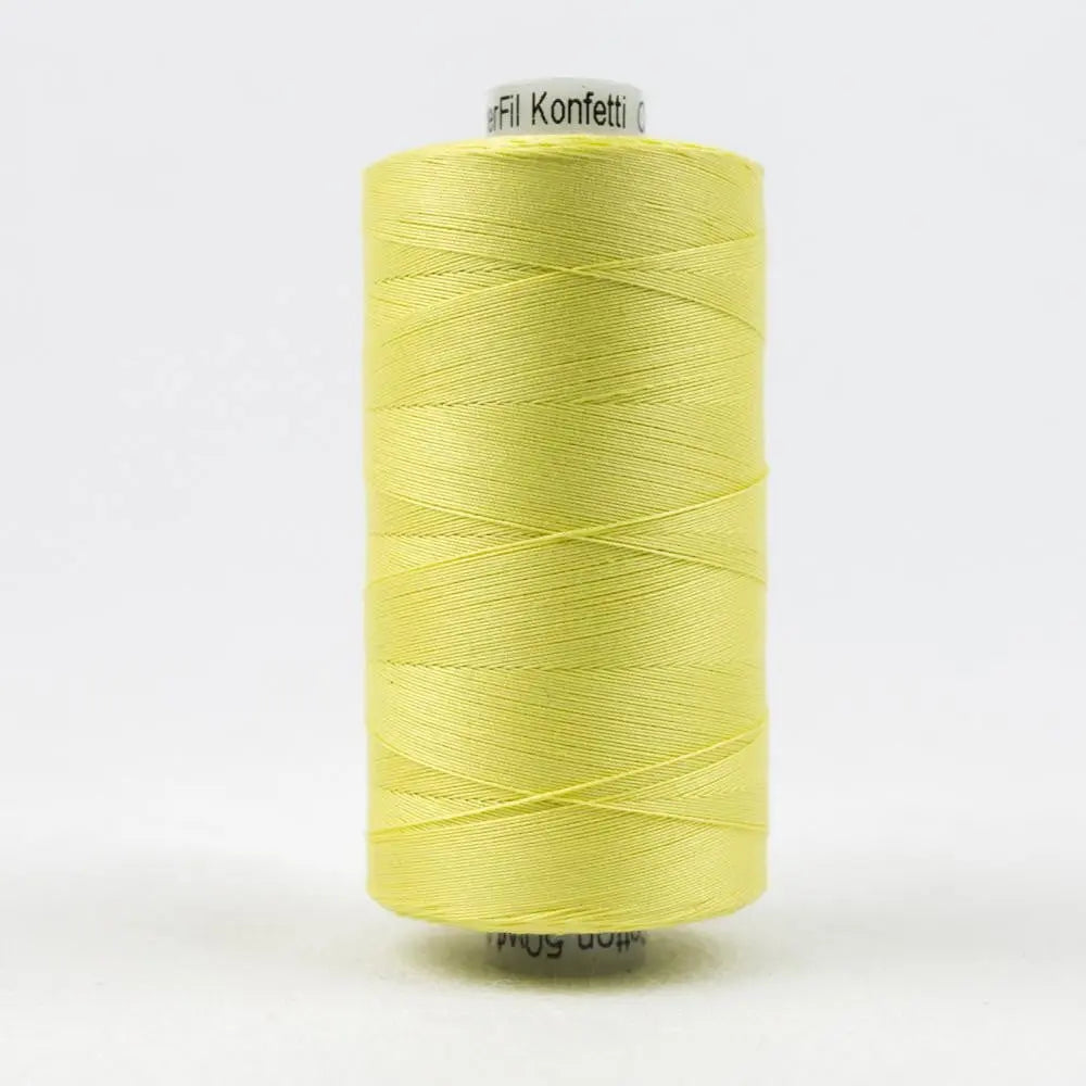 KT403 - Konfetti™ 50wt Egyptian Cotton Yellow Thread
