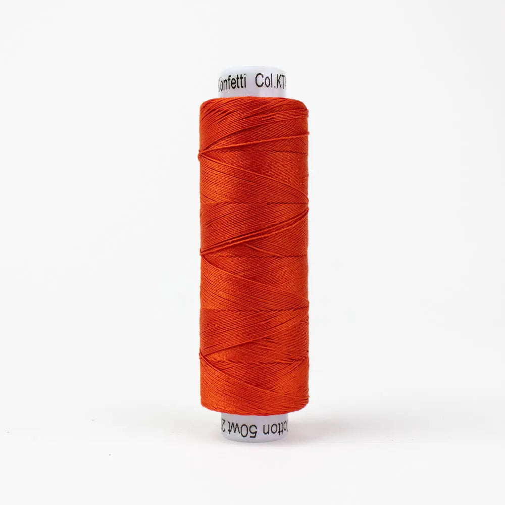 KT417 - Konfetti™ 50wt Egyptian Cotton Thread Volcano