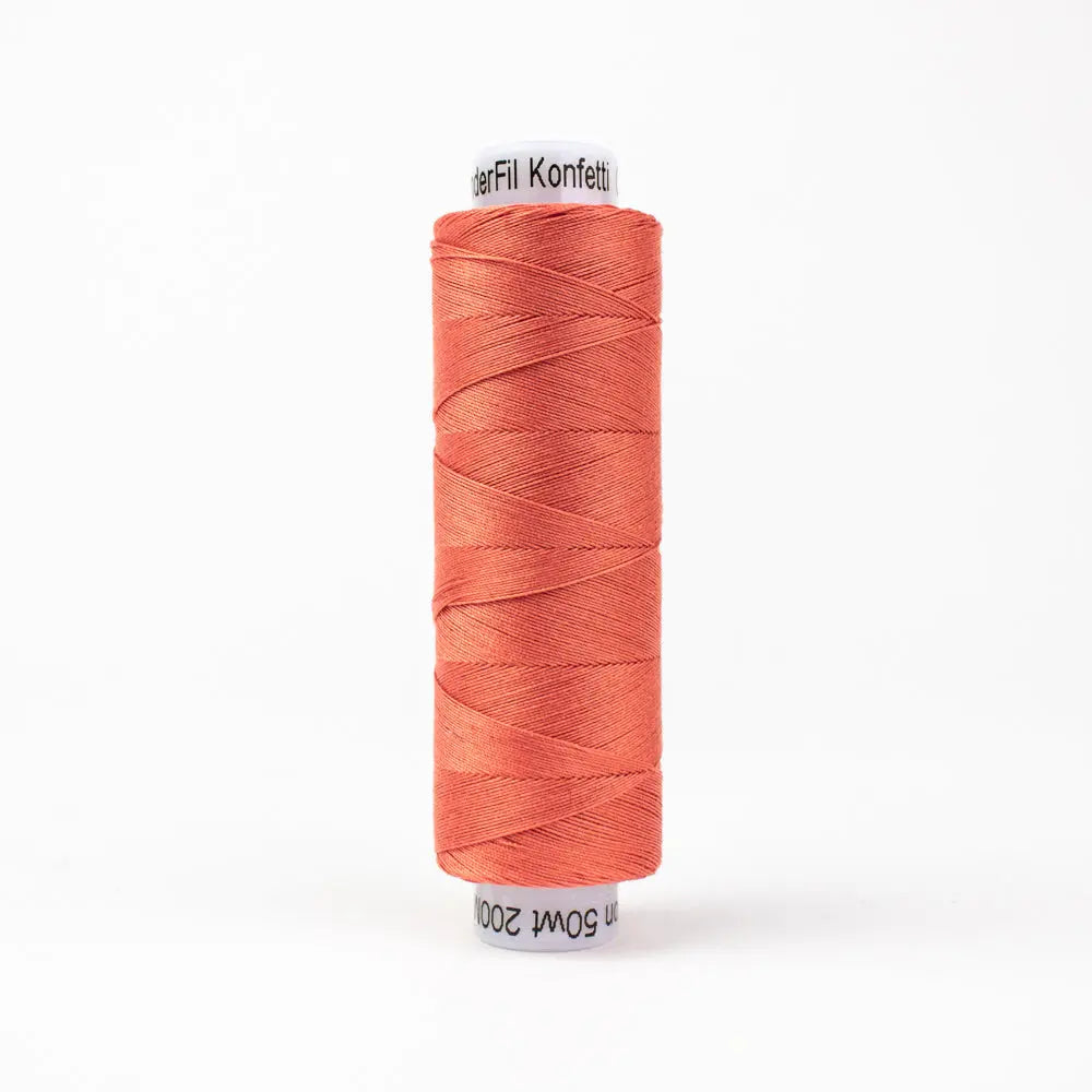 KT418 - Konfetti™ 50wt Egyptian Cotton Thread Salmon