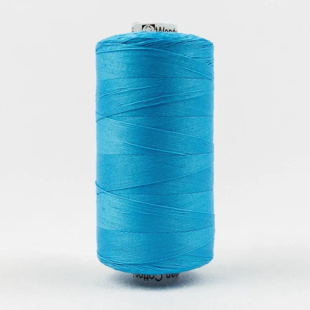 KT606 -  Konfetti™ 50wt Egyptian Cotton Peacock Blue Thread