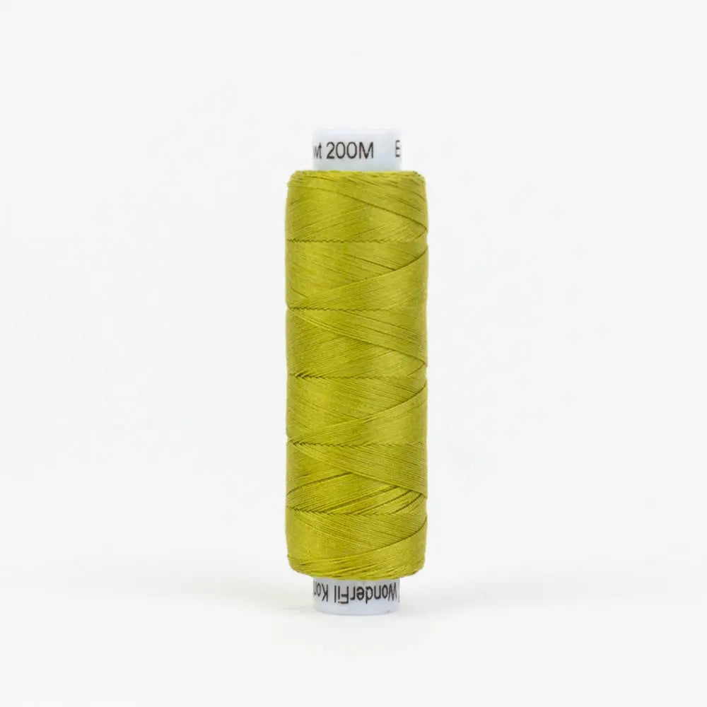 KT611 - Konfetti™ 50wt Egyptian Cotton Brass Green Thread